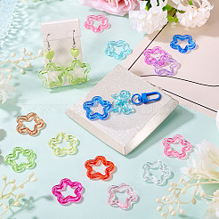 60 шт. 12 стиля прозрачных акриловых подвесок&nbsp;MACR-TA0002-48