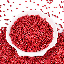 Выпечка краска стеклянные бусины&nbsp;SEED-S002-K5