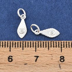 925 подвеска в виде пера из стерлингового серебра с прозрачными кубическими цирконами&nbsp;STER-A049-09S