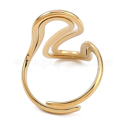 Кольца из нержавеющей стали 304 для женщин&nbsp;RJEW-A049-02A-G