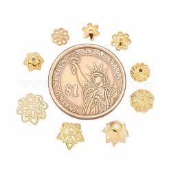 Шапочки и конусы для бусин&nbsp;KK-MSMC008-G