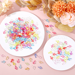 300шт прозрачные акриловые подвески&nbsp;MACR-HY0001-18