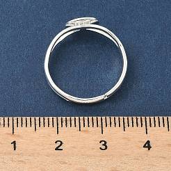 Регулируемое кольцо из латуни&nbsp;KK-K414-05B-S