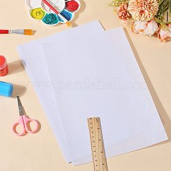 Пластиковые листы холста сетки&nbsp;AJEW-CP0008-79C