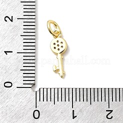 Латунные микро проложить кубического циркония подвески&nbsp;KK-C139-06G