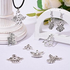 80шт 8 стиля подвески из сплава в тибетском стиле&nbsp;TIBEP-LS0001-07