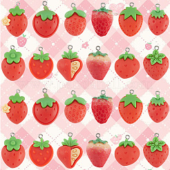 4 комплект подвесок из непрозрачной смолы&nbsp;RESI-SC0006-19