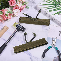 Тактическая жилетная лента-молния из нейлона и пластика&nbsp;DIY-WH0128-60B