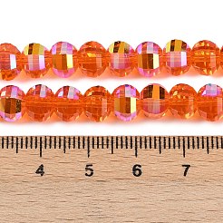 Гальванизируйте прозрачное стекло бисер нитей&nbsp;EGLA-B011-08A-AB10