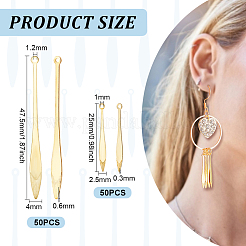 100шт 2 латунные подвески&nbsp;KK-BC0011-76