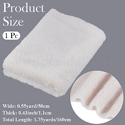 Супермягкая плюшевая ткань из полиэстера с имитацией кролика&nbsp;DIY-CY0003-24B