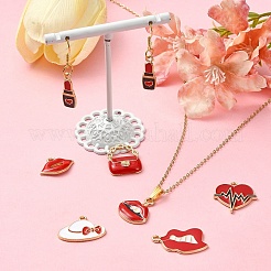 35шт 7 стиля подвески из сплава с эмалью&nbsp;FIND-YW0004-95