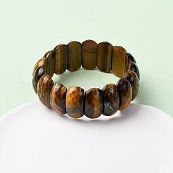 Овальные натуральные бусины из тигрового глаза&nbsp;BJEW-Z149-04