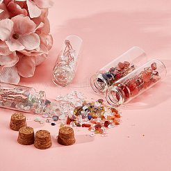 Стеклянная бутылка желающих&nbsp;DJEW-GF0001-05B