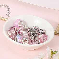 Сплав горный хрусталь/смоляные европейские бусины&nbsp;MPDL-SC0001-11A