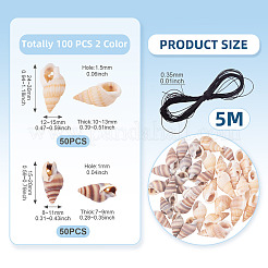 Наборы для самостоятельного изготовления браслетов/ожерельев&nbsp;DIY-CW0001-44