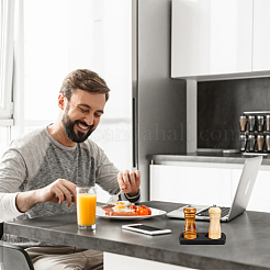 Держатель деревянной мельницы для перца&nbsp;DJEW-WH20001-01D