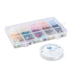 Набор для изготовления стрейч-браслета с имитацией драгоценных камней своими руками&nbsp;DIY-FS0003-03