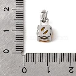 Подвески из нержавеющей стали Birthdaystone с тематикой ноября&nbsp;STAS-B128-60P-11