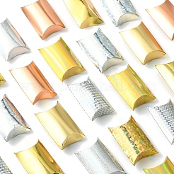 20 шт. лазерная картонная бумажная подушка для упаковки конфет&nbsp;CON-YW0001-94A