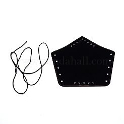 Регулируемые браслеты из вощеного шнура из искусственной кожи&nbsp;BJEW-WH0012-04B