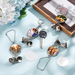 Рождественская тема цинковый сплав висит пустые большие подвески украшения&nbsp;HJEW-WH0036-49