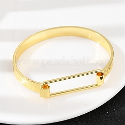 Элегантные латунные браслеты для женщин&nbsp;BJEW-C112-05G