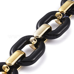 Акриловые кабельные цепи ручной работы&nbsp;AJEW-JB00658