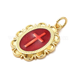 Латунь эмаль подвески&nbsp;KK-P303-04G