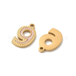 Подвески из нержавеющей стали 304 с эмалью&nbsp;STAS-I351-20G-9