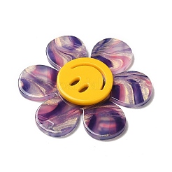 Двухцветные акриловые большие подвески&nbsp;LS-OACR-B008-D05