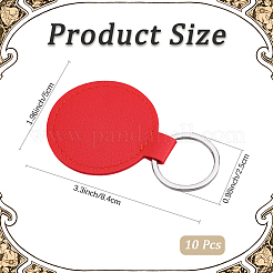 10 шт. брелок из искусственной кожи&nbsp;KEYC-CL0001-34B