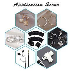 Квадратные бархатные мешочки для украшений&nbsp;LS-ABAG-WH0012-05B