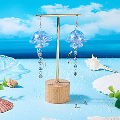 Латунь болтающийся серьги&nbsp;EJEW-TAC00024