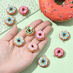 Подвески из непрозрачной смолы 10 шт.&nbsp;CRES-YW0001-45