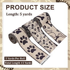 3 рулон полиэфирной ленты 3 стилей&nbsp;OCOR-HY0001-77