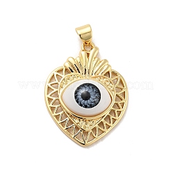 Латунные подвески со священным сердцем&nbsp;KK-G419-08G-01