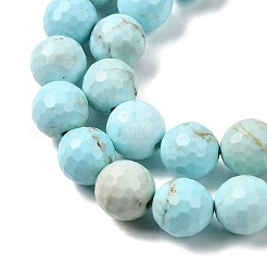 Бусины из натурального магнезита&nbsp;G-P598-E-10mm-01