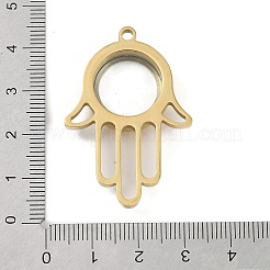 Ионное покрытие (ip) 304 нержавеющая сталь медальон подвески&nbsp;STAS-S132-11G-01