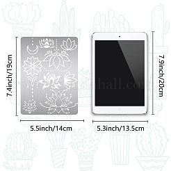 Трафареты для резки металла из нержавеющей стали&nbsp;DIY-WH0289-104