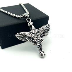 Винтажные хип-хоп подвески в виде орла из нержавеющей стали 304 для мужчин и женщин.&nbsp;ZO0098
