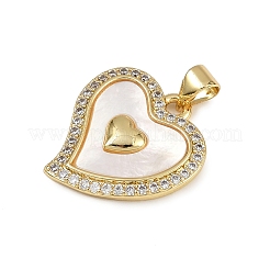 Латунные микро проложить кубического циркония подвески&nbsp;KK-D376-04G