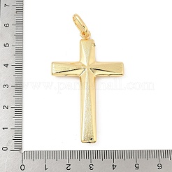 Крест латунный большой подвесной&nbsp;KK-M327-07A-G