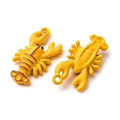 Выпечки расписные подвески из сплава&nbsp;LS-FIND-G097-01B