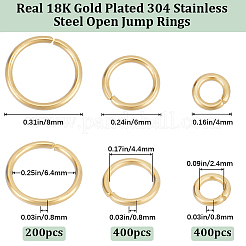 Кольца для прыжков из нержавеющей стали 304&nbsp;STAS-BBC0008-82G