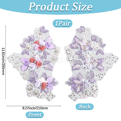 Полиэстер вышивка кружево шитье украшения&nbsp;DIY-WH20031-076