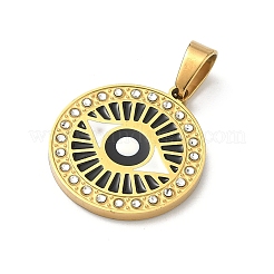 Подвески из нержавеющей стали 304 с эмалью&nbsp;STAS-H255-01B-G