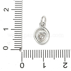 Латунные микро проложить кубического циркония подвески&nbsp;KK-I276-58P