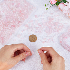 4 нити бусин из натурального розового кварца&nbsp;G-SC0002-68