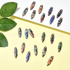 24шт 12 цвета подвески из цинкового сплава&nbsp;FIND-CJ0005-14